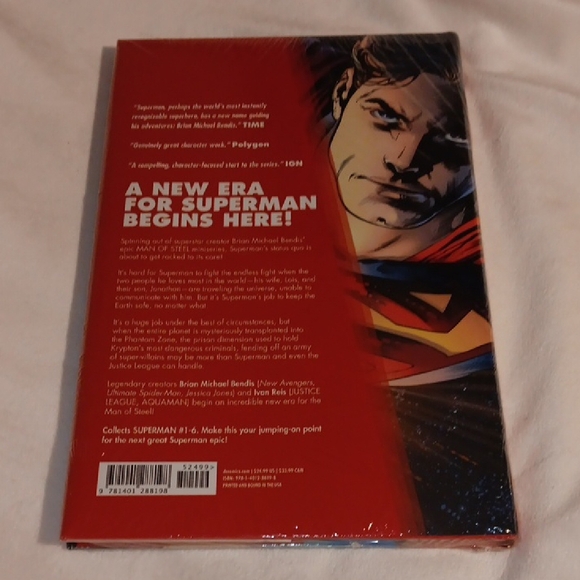 Superman Vol 1 New sealed  The Unity Saga - Phantom Earth hardcover - Picture 2 of 5